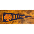 Vintage University of Illinois pennant