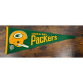 Vintage 1967 Green Bay Packers NFL Felt Pennant - Football Memorabilia