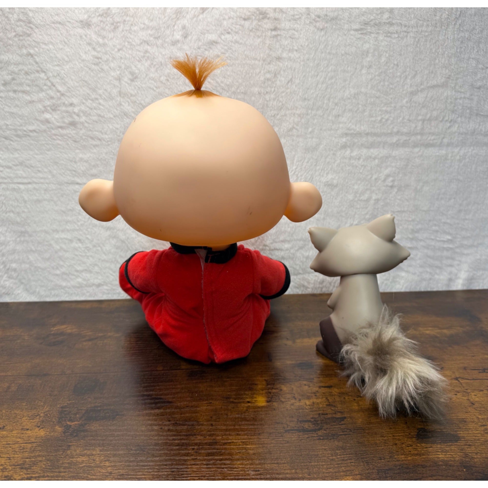 The Incredibles 2 baby Jack Jack and raccoon works