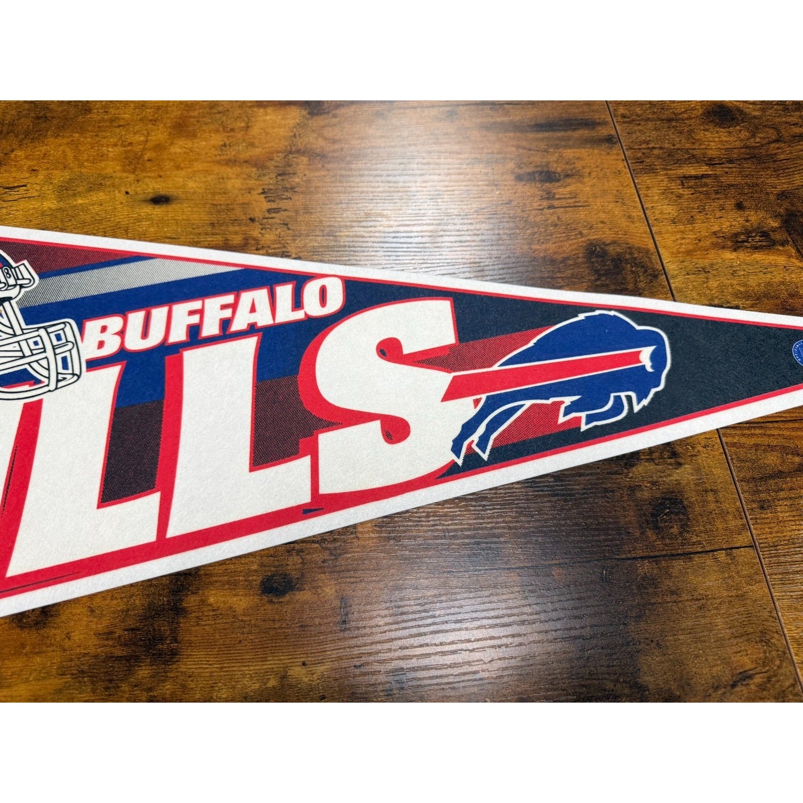 Vintage 90's NFL Buffalo Bills pennant