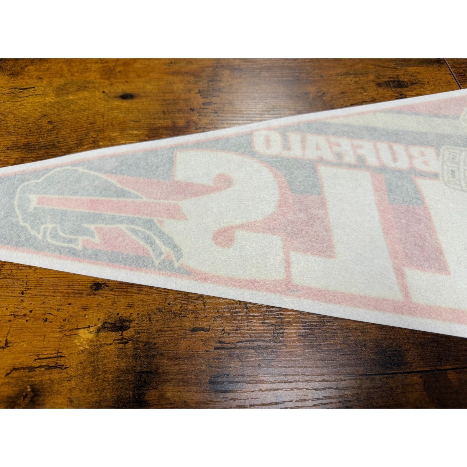Vintage 90's NFL Buffalo Bills pennant