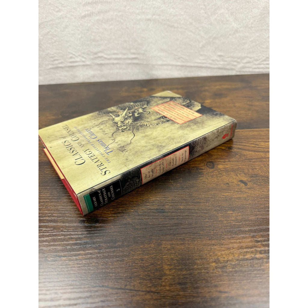 Classics Of Strategy And Counsel Volume Three By Thomas Cleary Hardcover