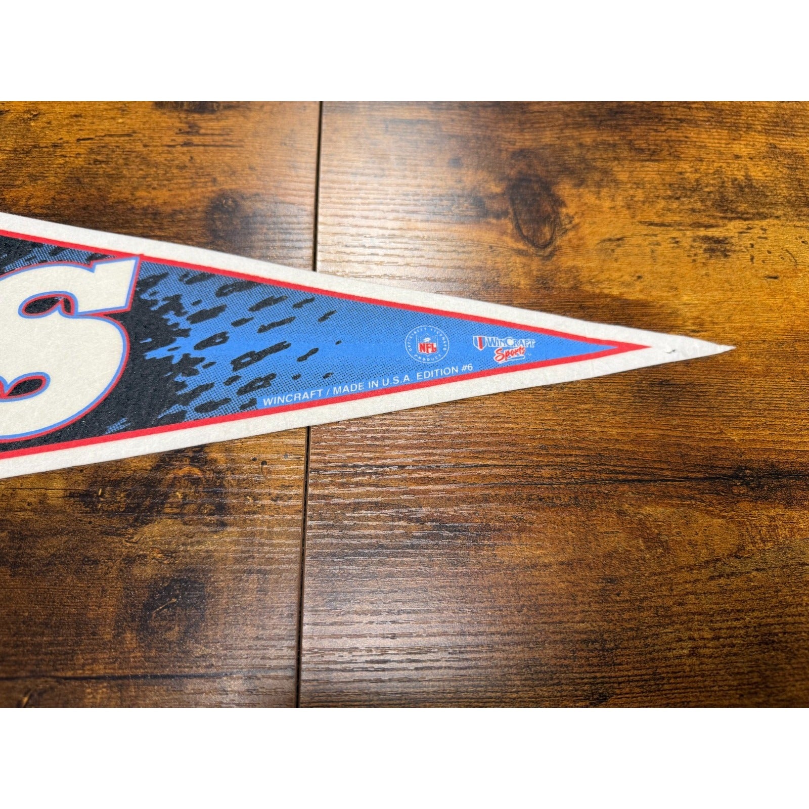 Vintage 90's NFL Tennessee Oilers pennant