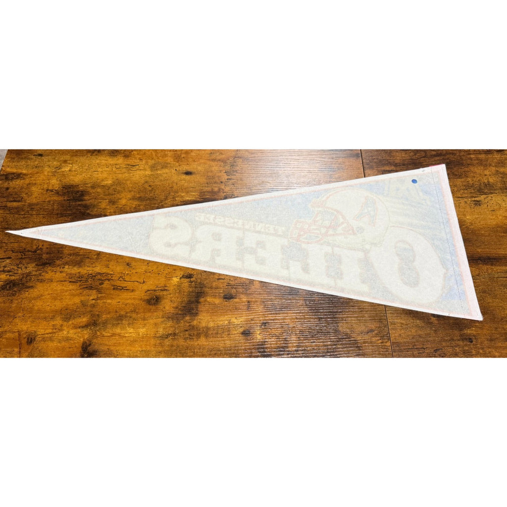 Vintage 90's NFL Tennessee Oilers pennant