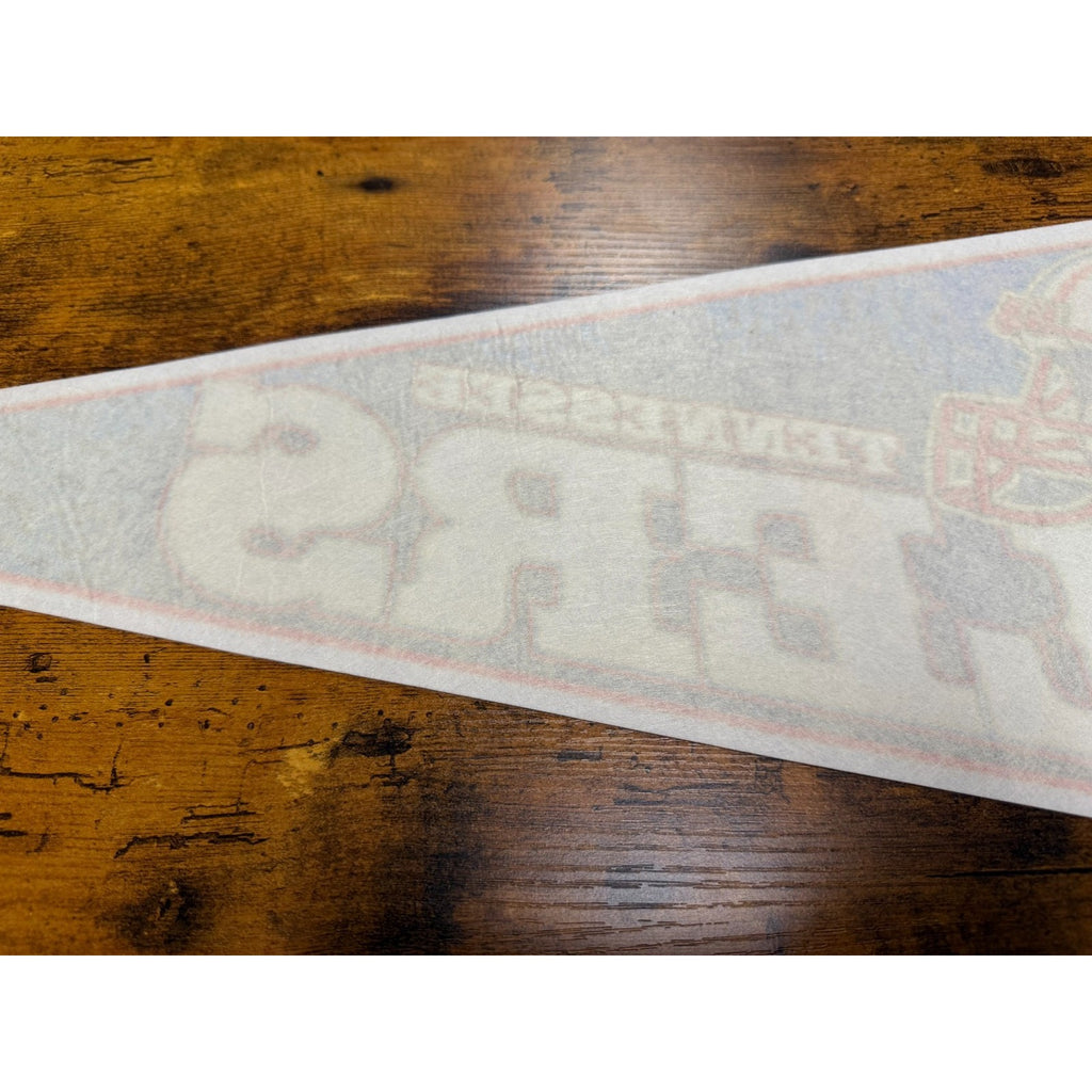 Vintage 90's NFL Tennessee Oilers pennant