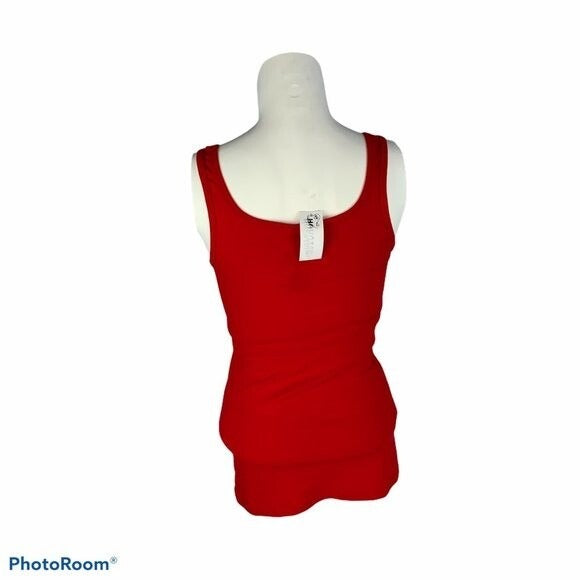 The Flash Symbol Logo DC Comics Junior Racer Back Tank Top Size Small