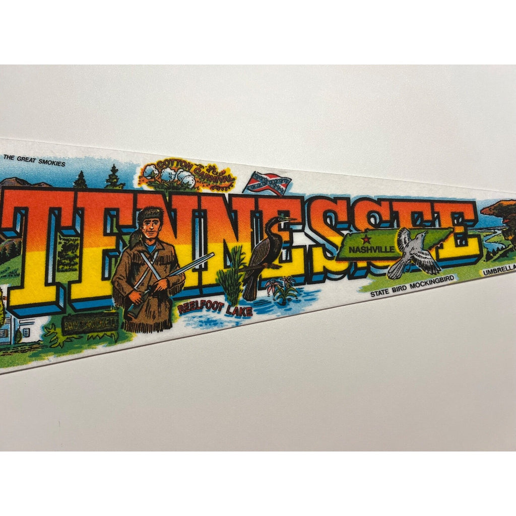 Vintage Tennessee pennant Made in USA
