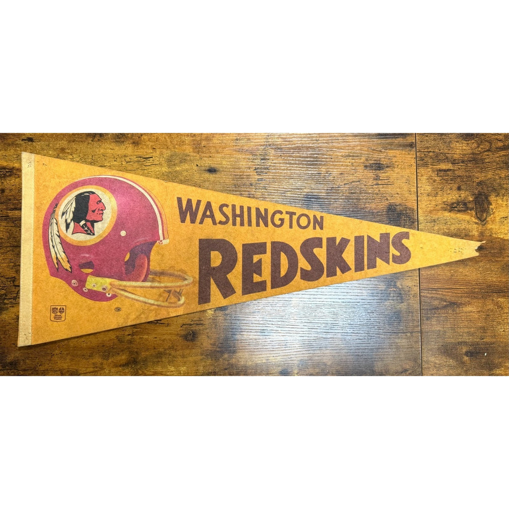 Vintage NFL Washington Redskins pennant