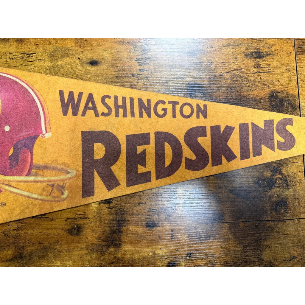 Vintage NFL Washington Redskins pennant