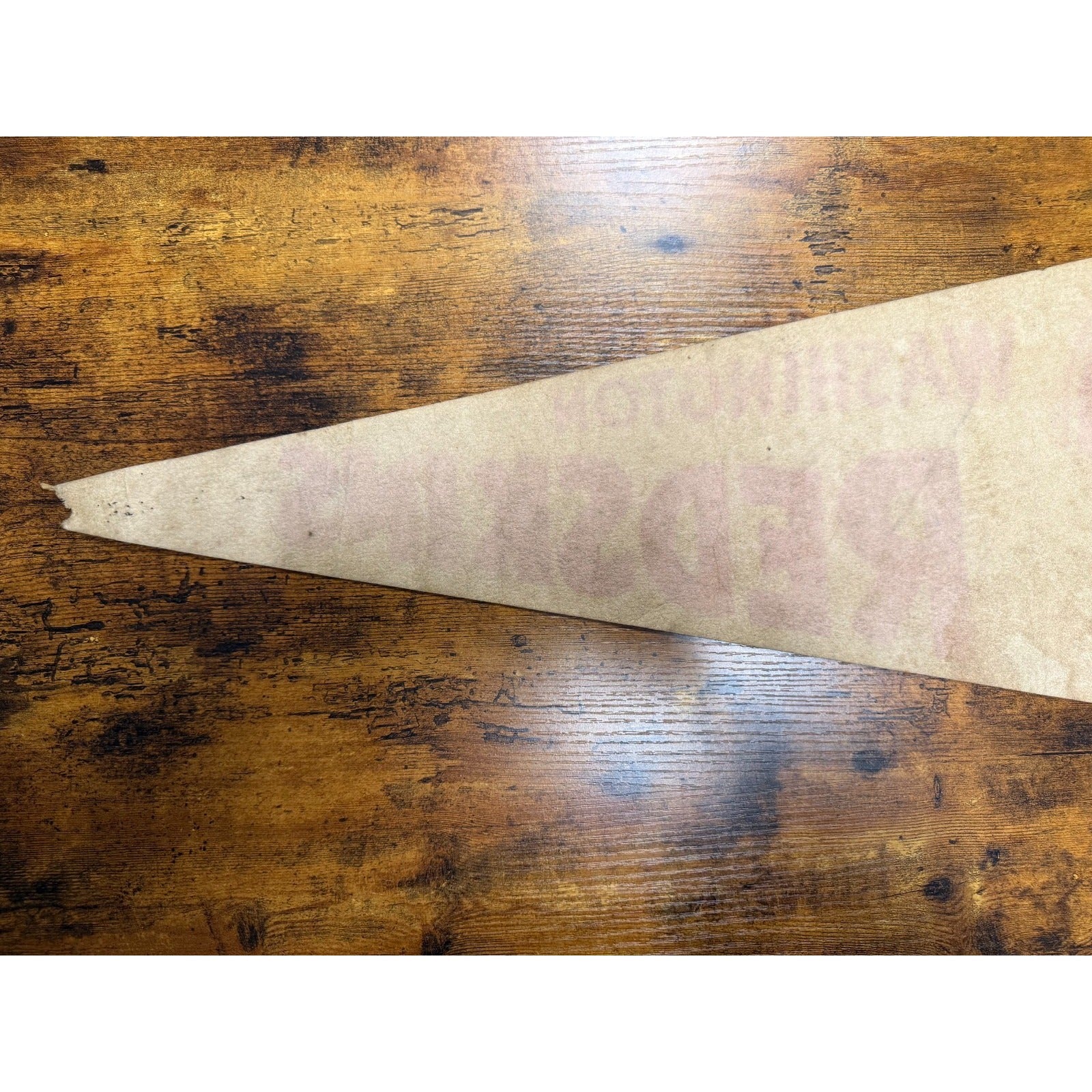Vintage NFL Washington Redskins pennant