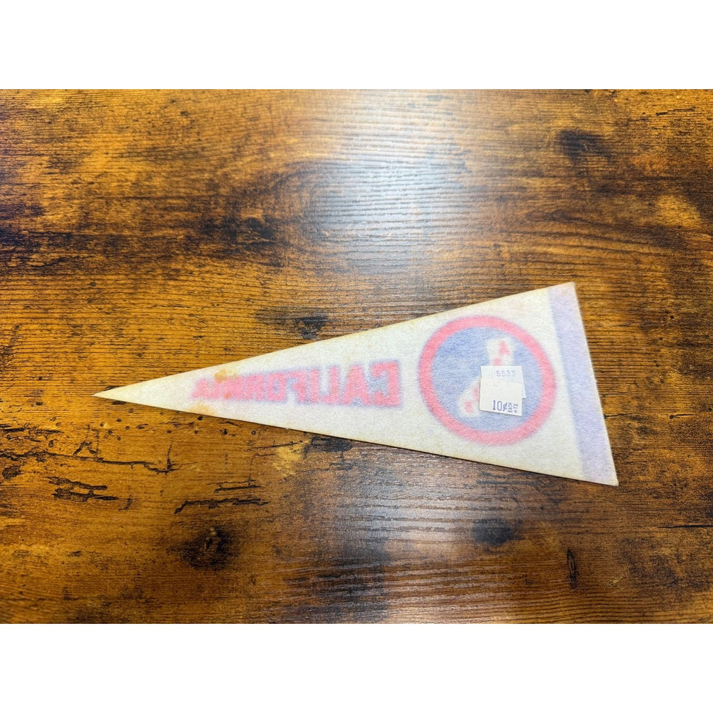 Vintage California Angels baseball pennant
