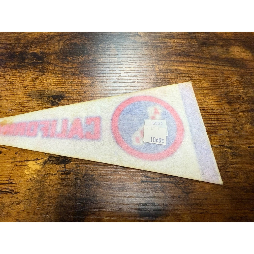 Vintage California Angels baseball pennant