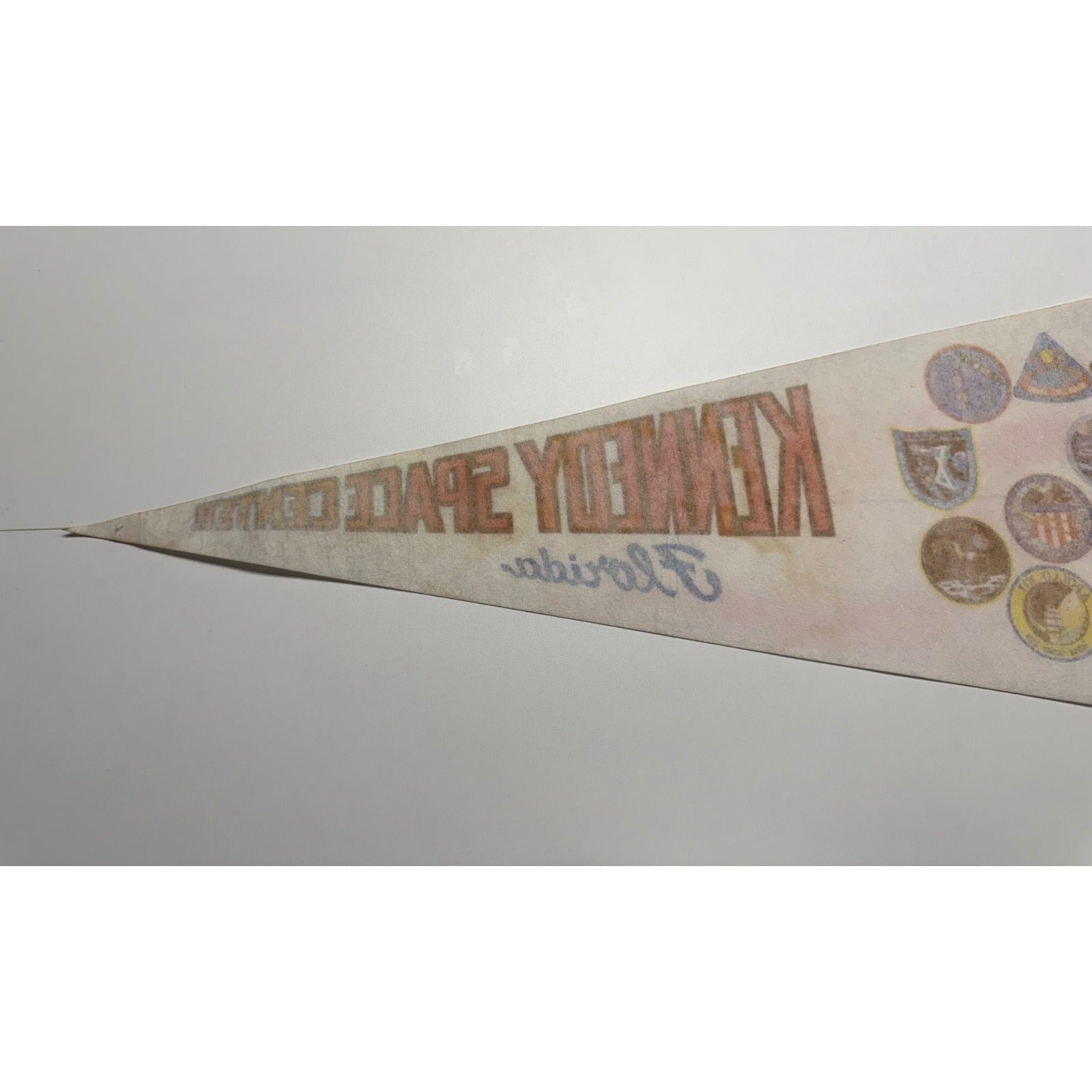 Vintage Kennedy Space Center, Florida pennant