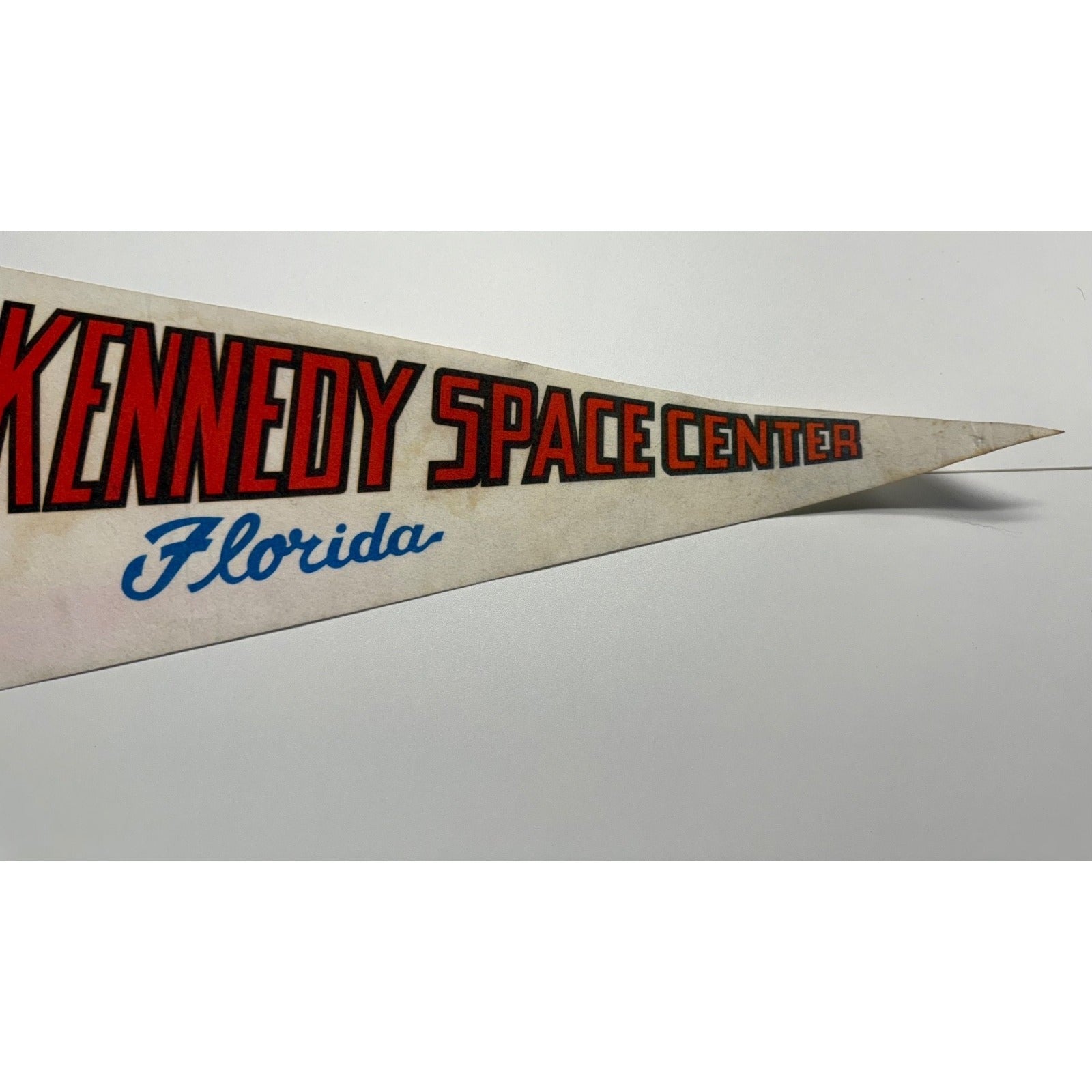 Vintage Kennedy Space Center, Florida pennant