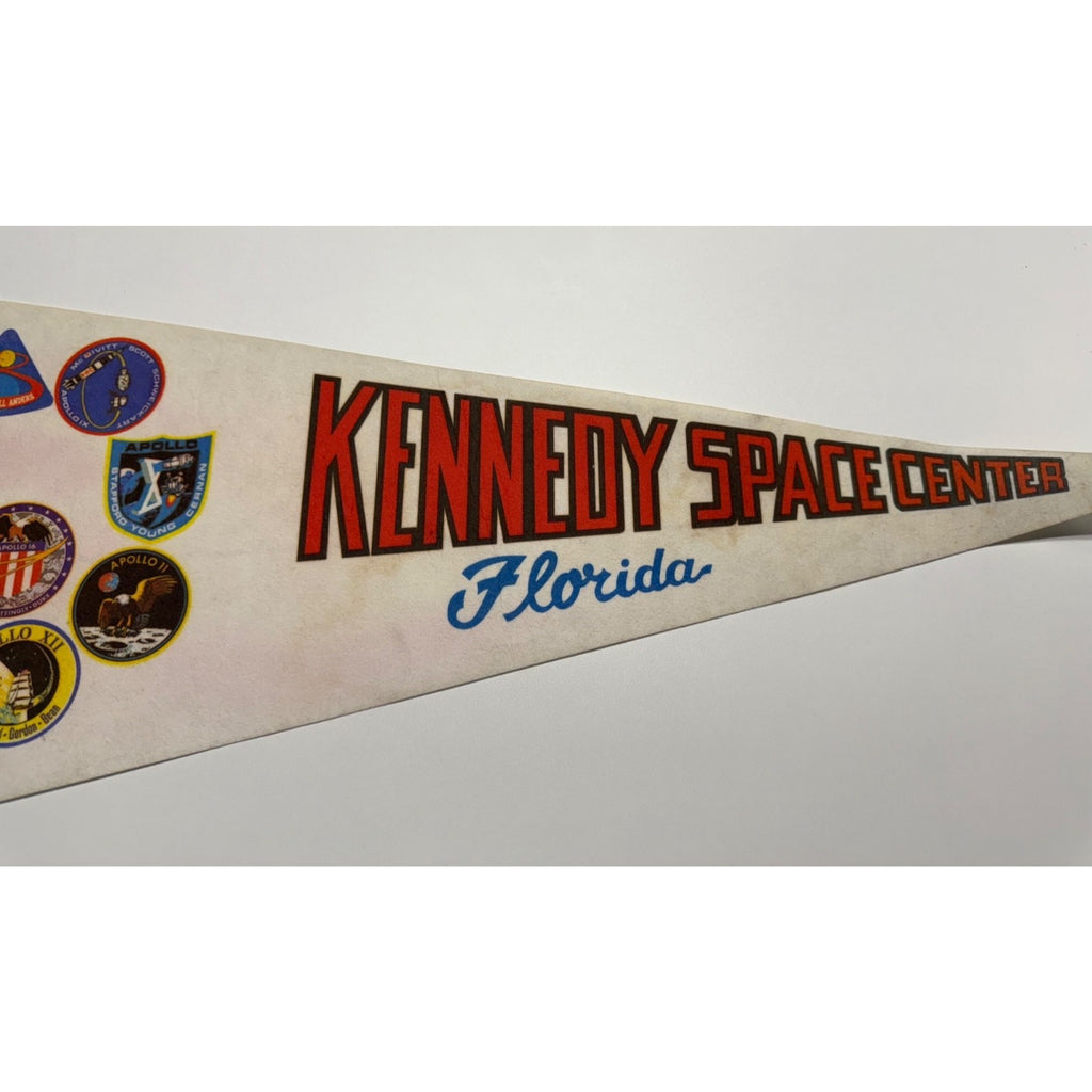 Vintage Kennedy Space Center, Florida pennant