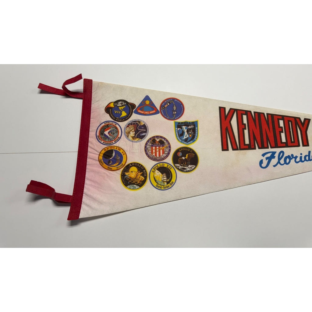 Vintage Kennedy Space Center, Florida pennant