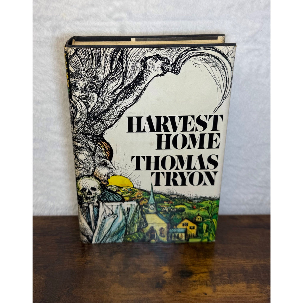 Harvest Home By Thomas Tryon Hardcover First Edition With Dust Jacket