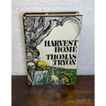 Harvest Home By Thomas Tryon Hardcover First Edition With Dust Jacket