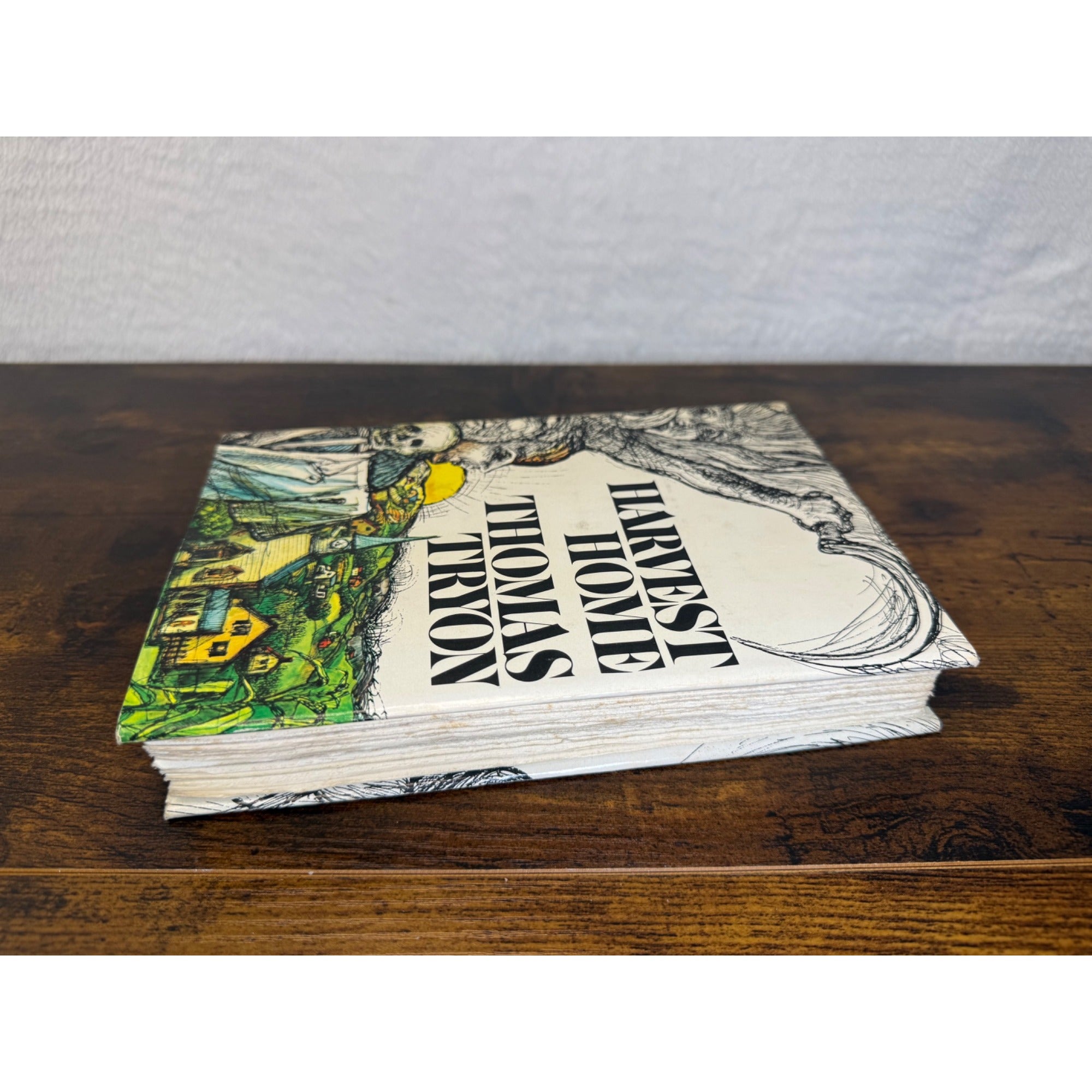 Harvest Home By Thomas Tryon Hardcover First Edition With Dust Jacket