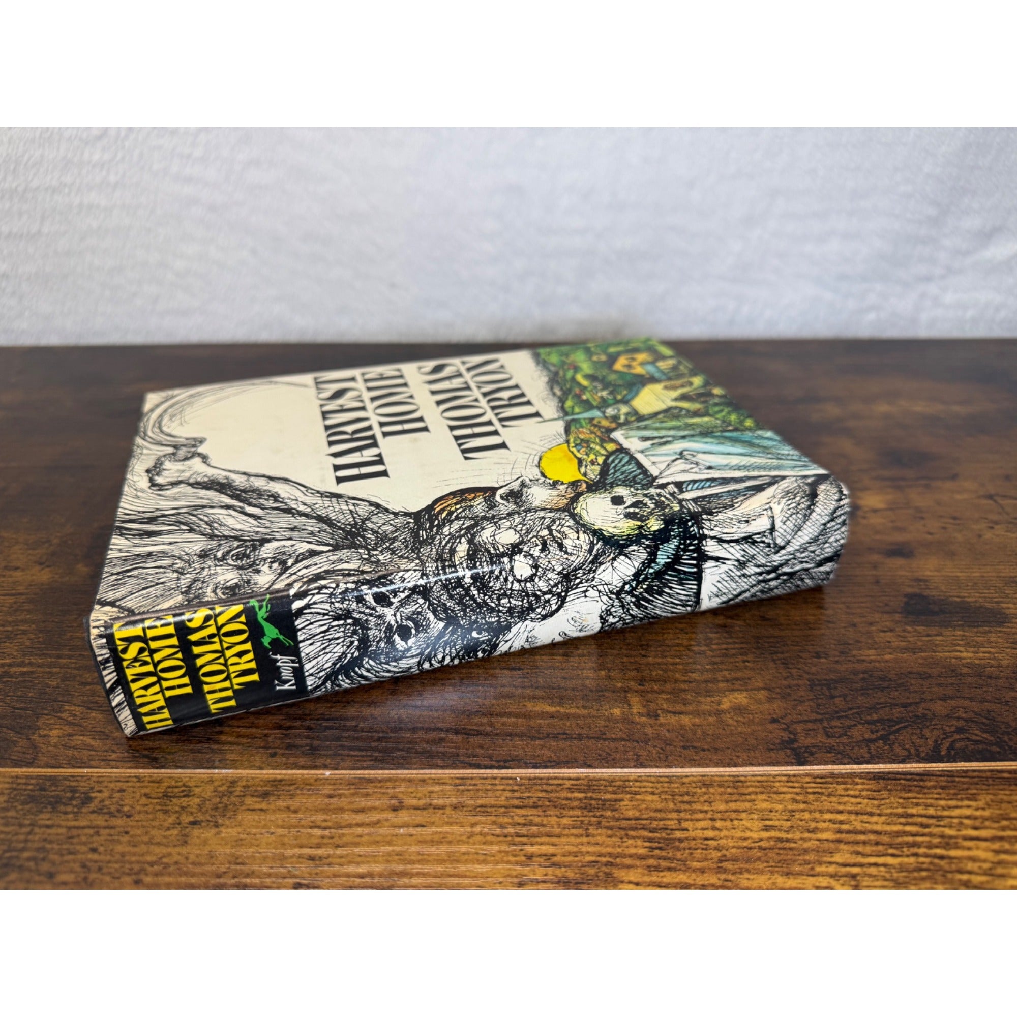 Harvest Home By Thomas Tryon Hardcover First Edition With Dust Jacket