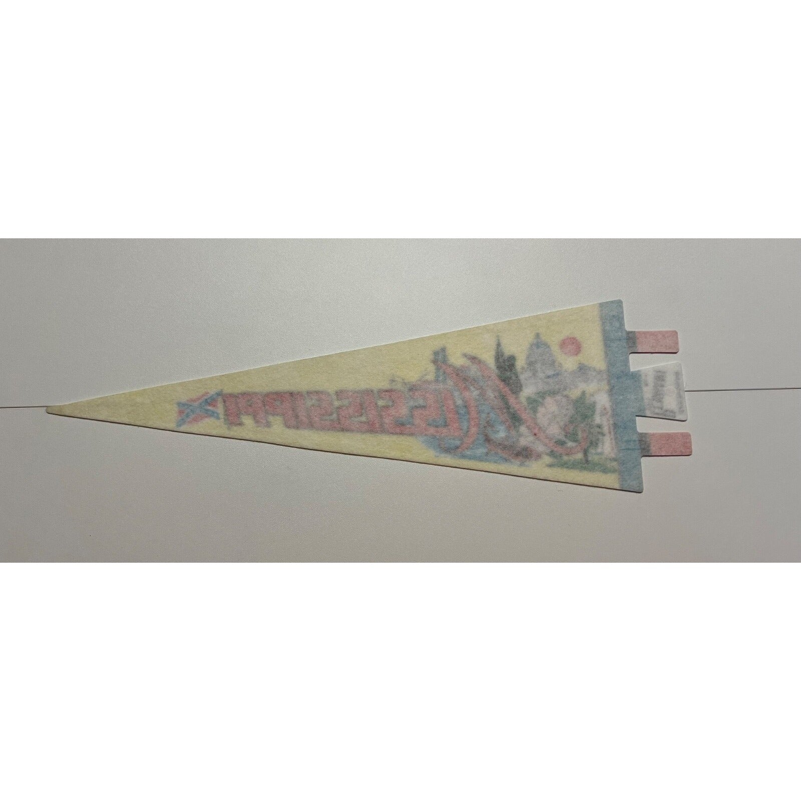 Vintage Mississippi mini pennant Made in USA
