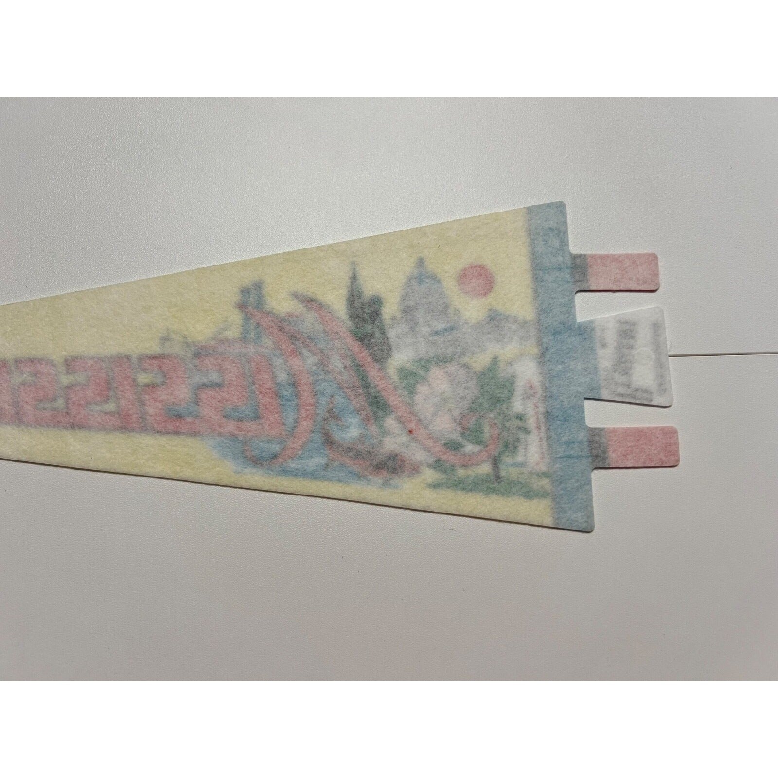 Vintage Mississippi mini pennant Made in USA