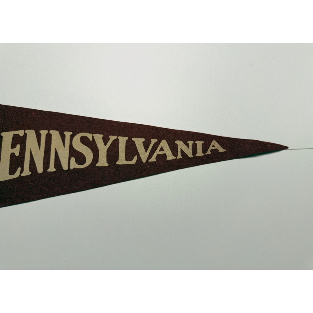 Vintage Pennsylvania state seal pennant