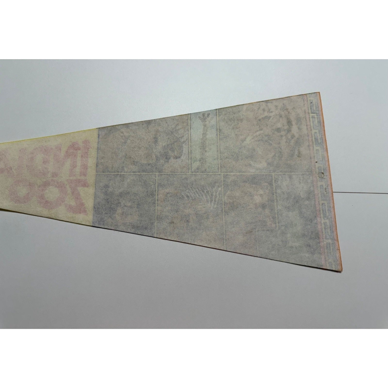 Vintage Indianapolis zoo pennant