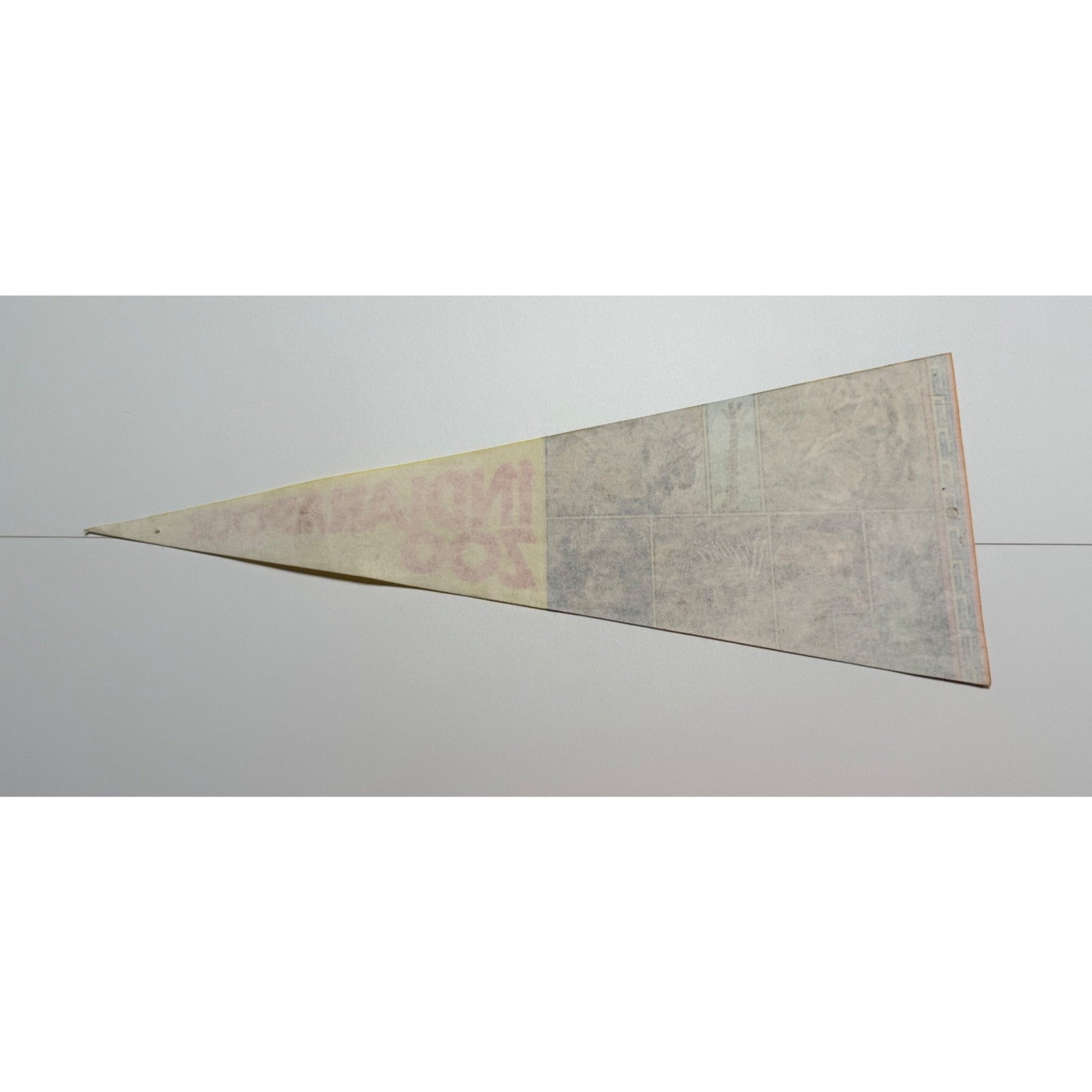 Vintage Indianapolis zoo pennant