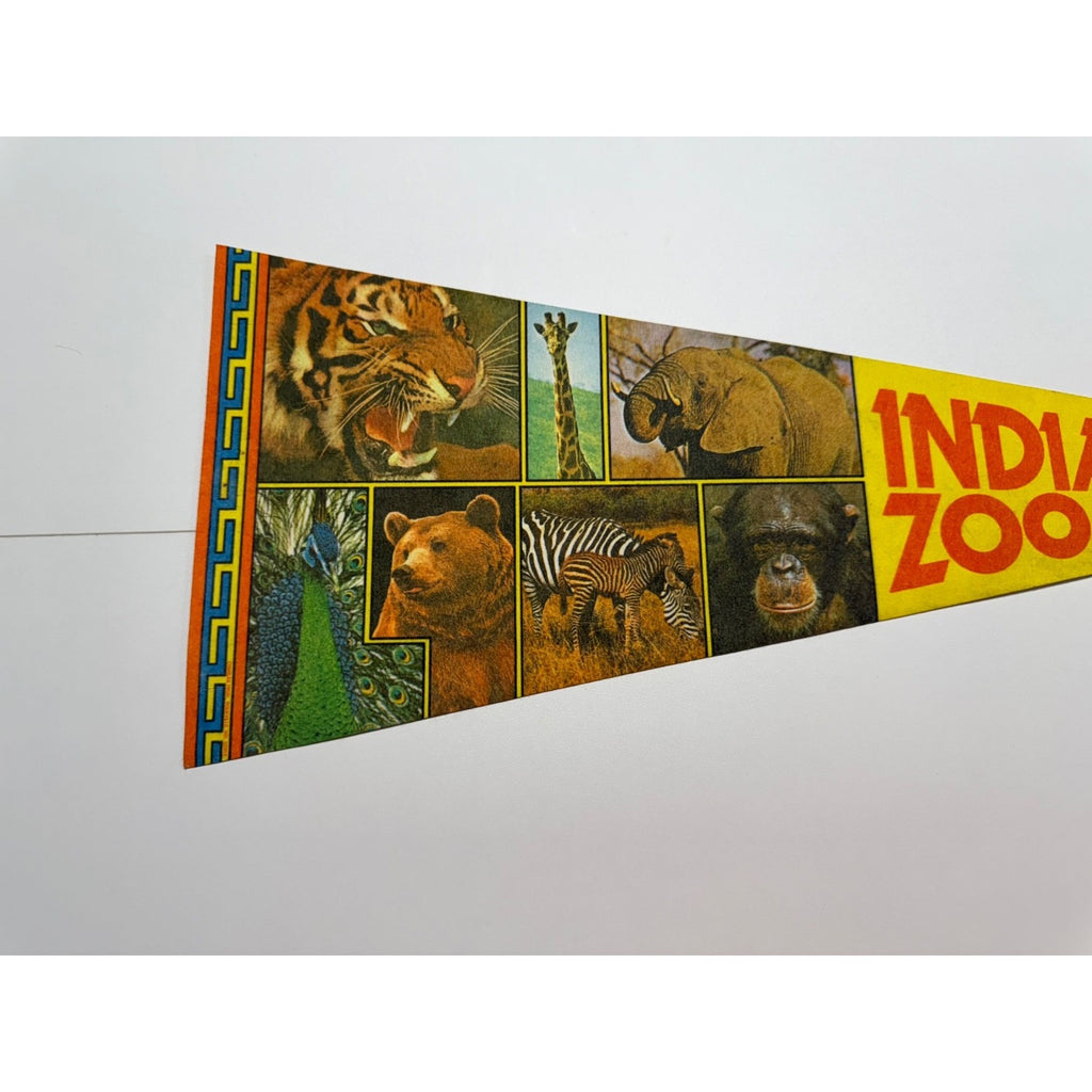 Vintage Indianapolis zoo pennant