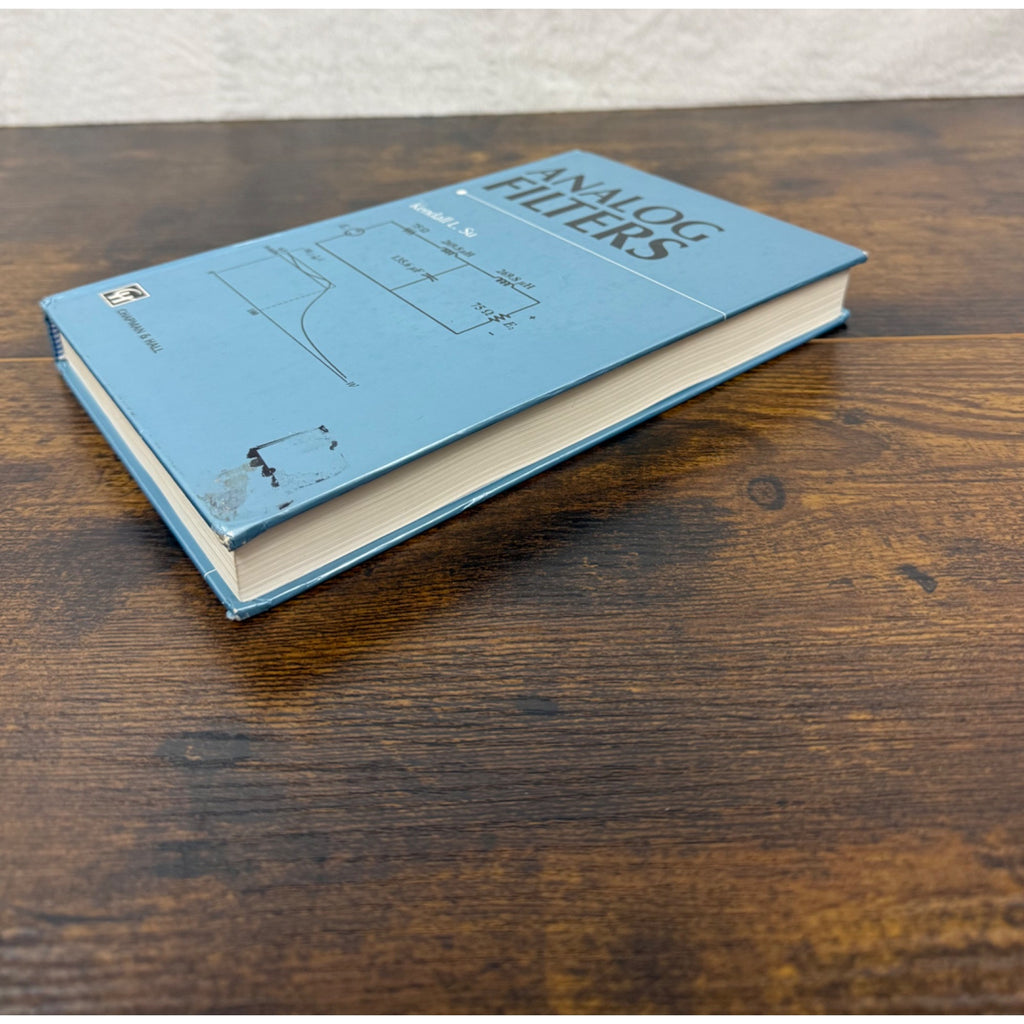 Analog Filters By Kendall L. Su Hardcover Chapman & Hall 1994 Edition