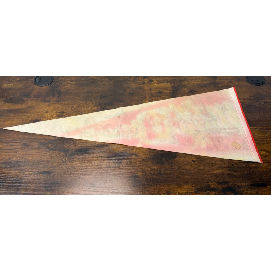 Vintage Six Flags Great Adventure Souvenir Pennant With Vibrant Graphics