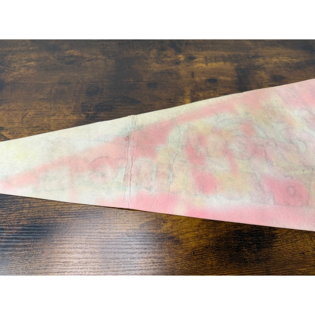 Vintage Six Flags Great Adventure Souvenir Pennant With Vibrant Graphics