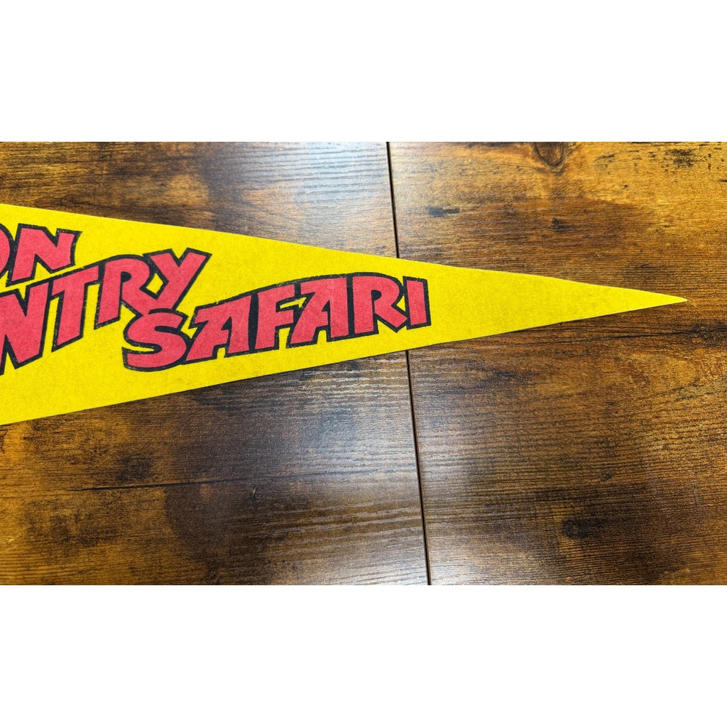 Vintage Lion Country Safari pennant Made in USA