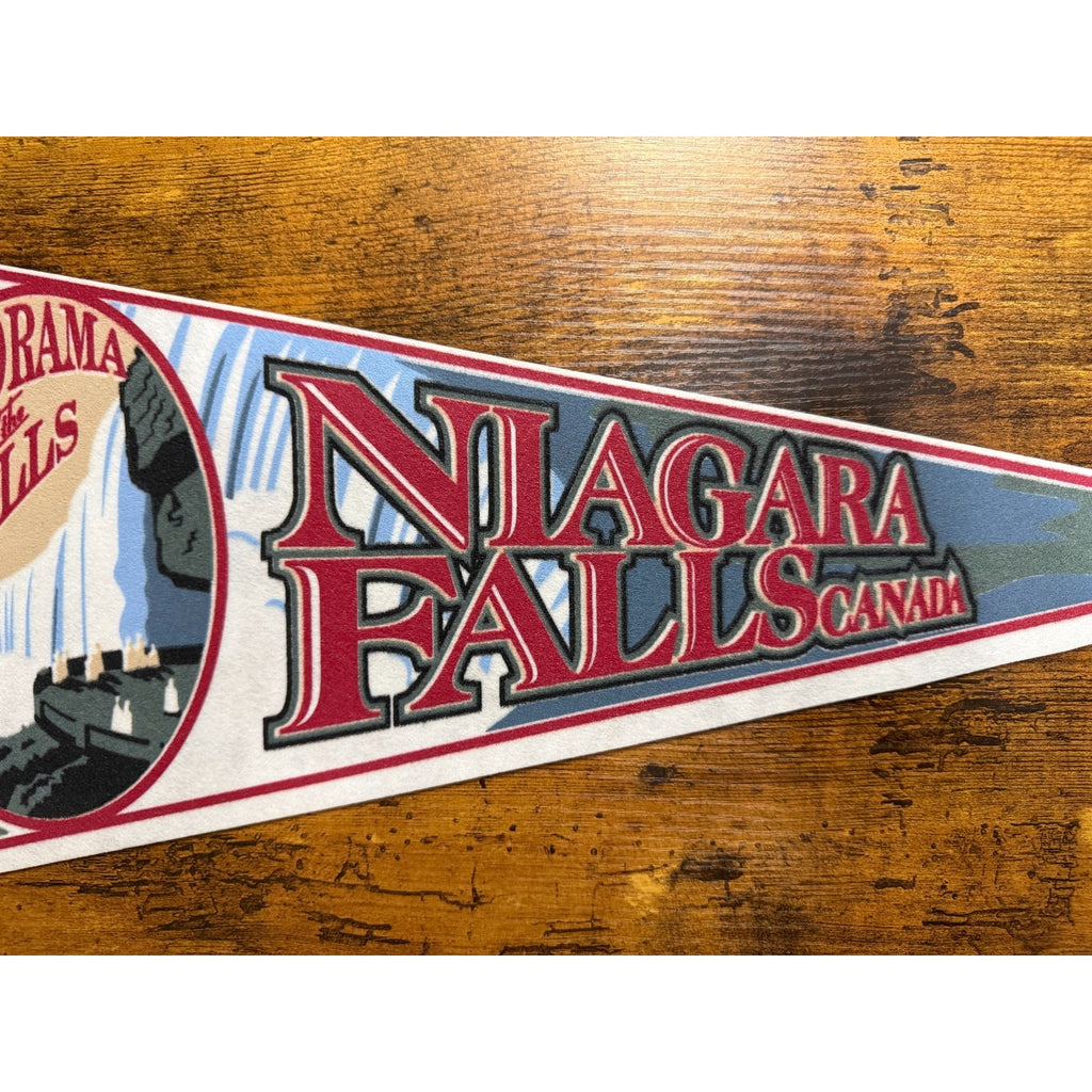 Vintage 1999 Niagara Falls, Canada Panorama of the Falls pennant