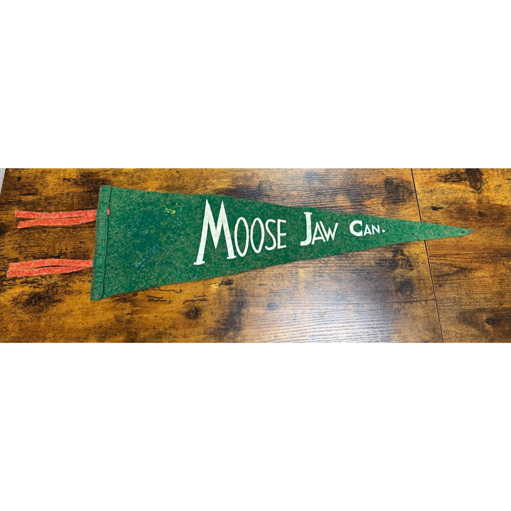 Vintage Moose Jaw Canada pennant