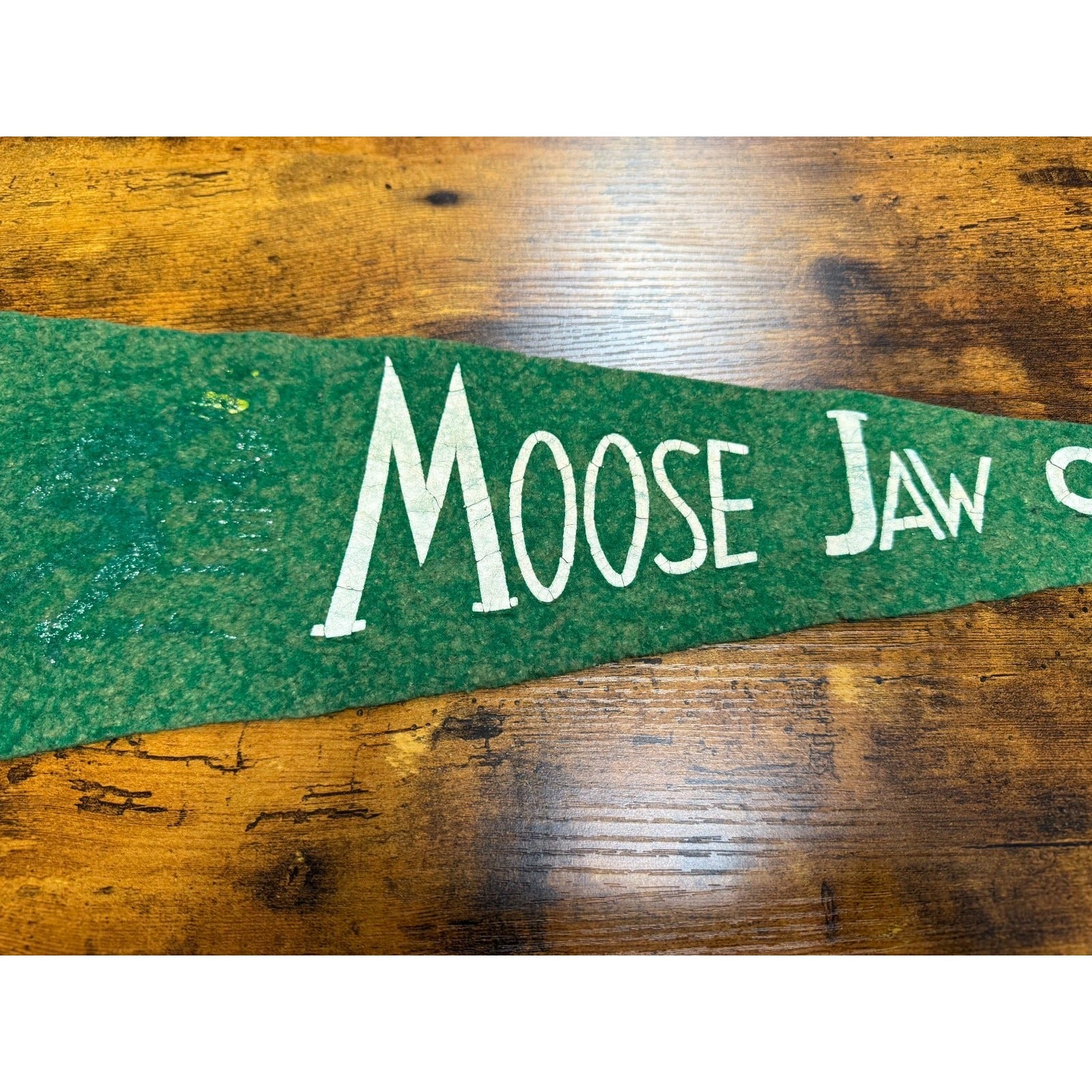 Vintage Moose Jaw Canada pennant