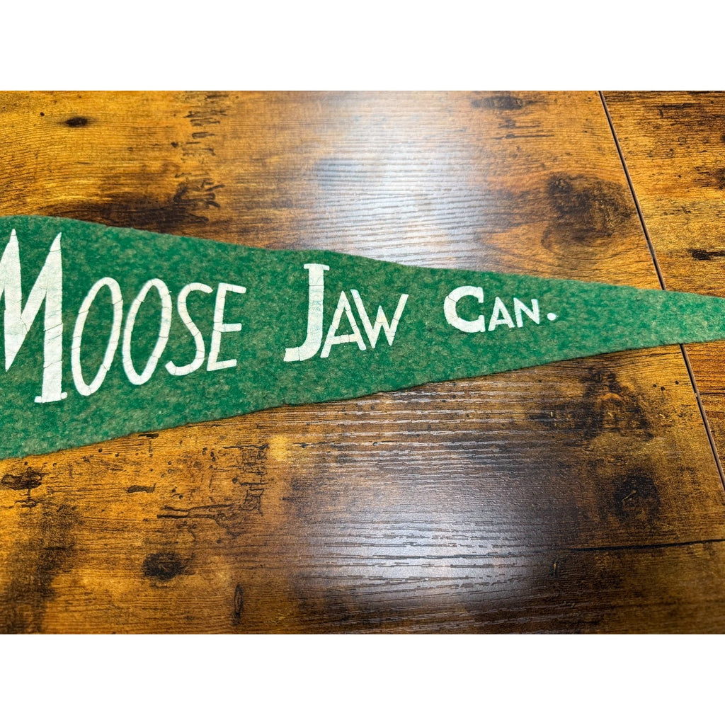 Vintage Moose Jaw Canada pennant