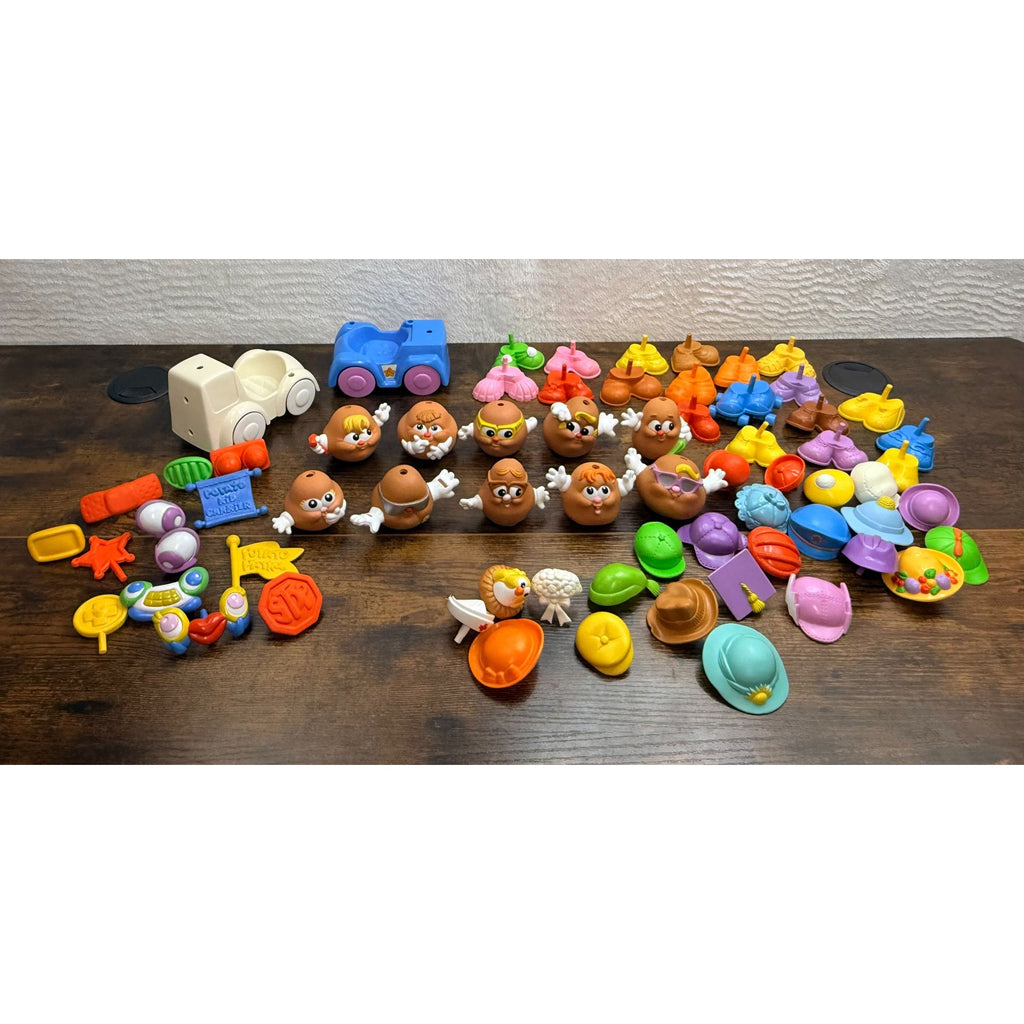 Vintage Mr. Potato Head Playset With Bodies Hats Shoes & Accessories