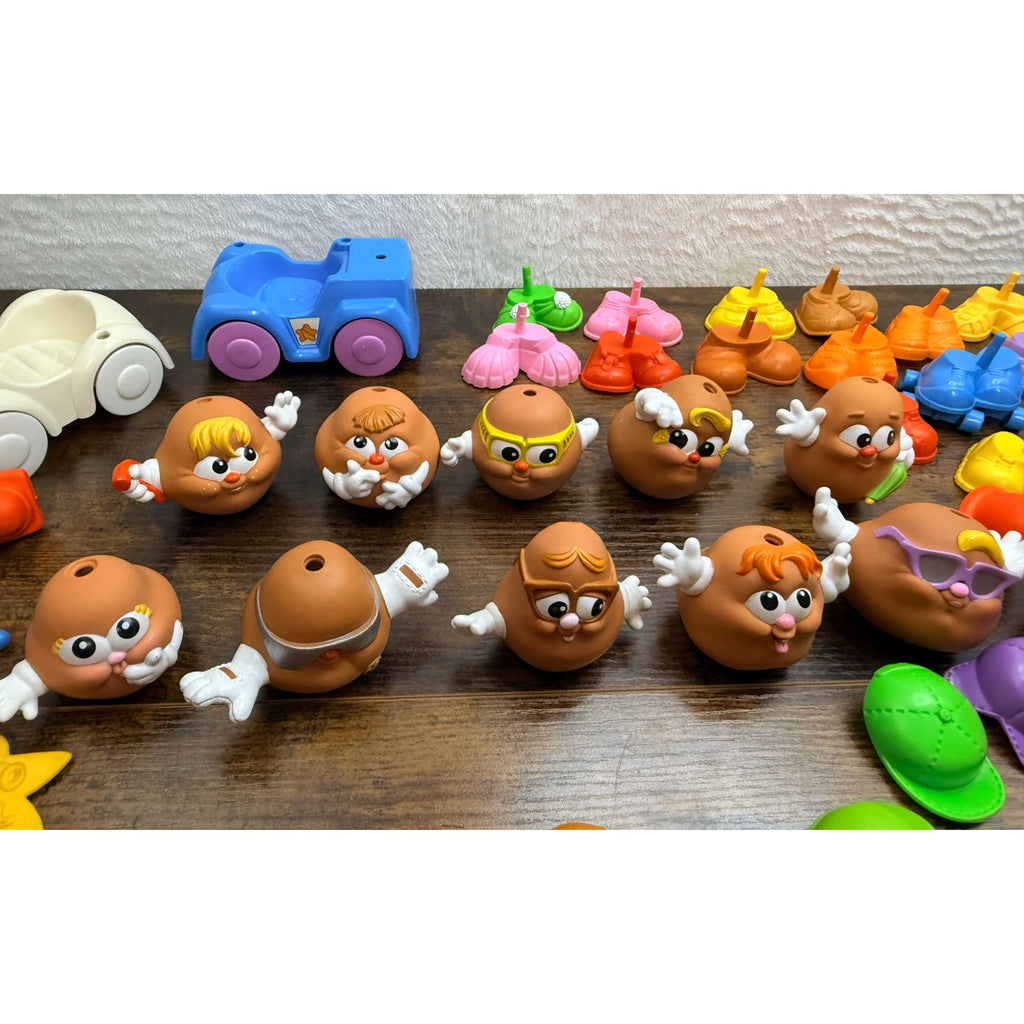 Vintage Mr. Potato Head Playset With Bodies Hats Shoes & Accessories