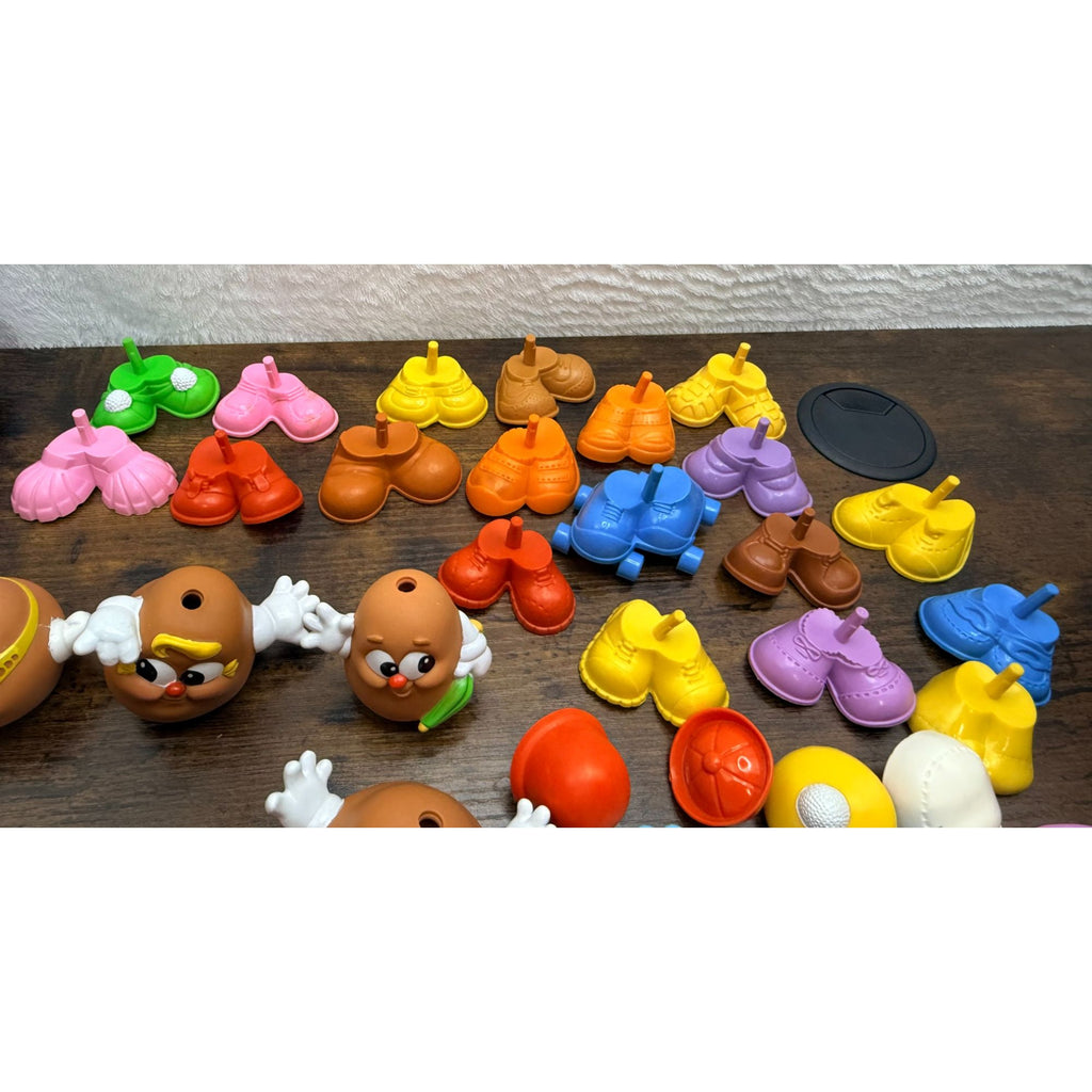 Vintage Mr. Potato Head Playset With Bodies Hats Shoes & Accessories