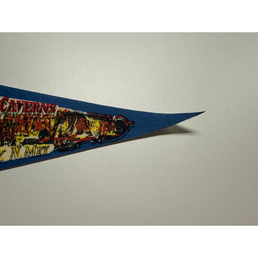 Vintage Carlsbad Caverns White's City, New Mexico pennant