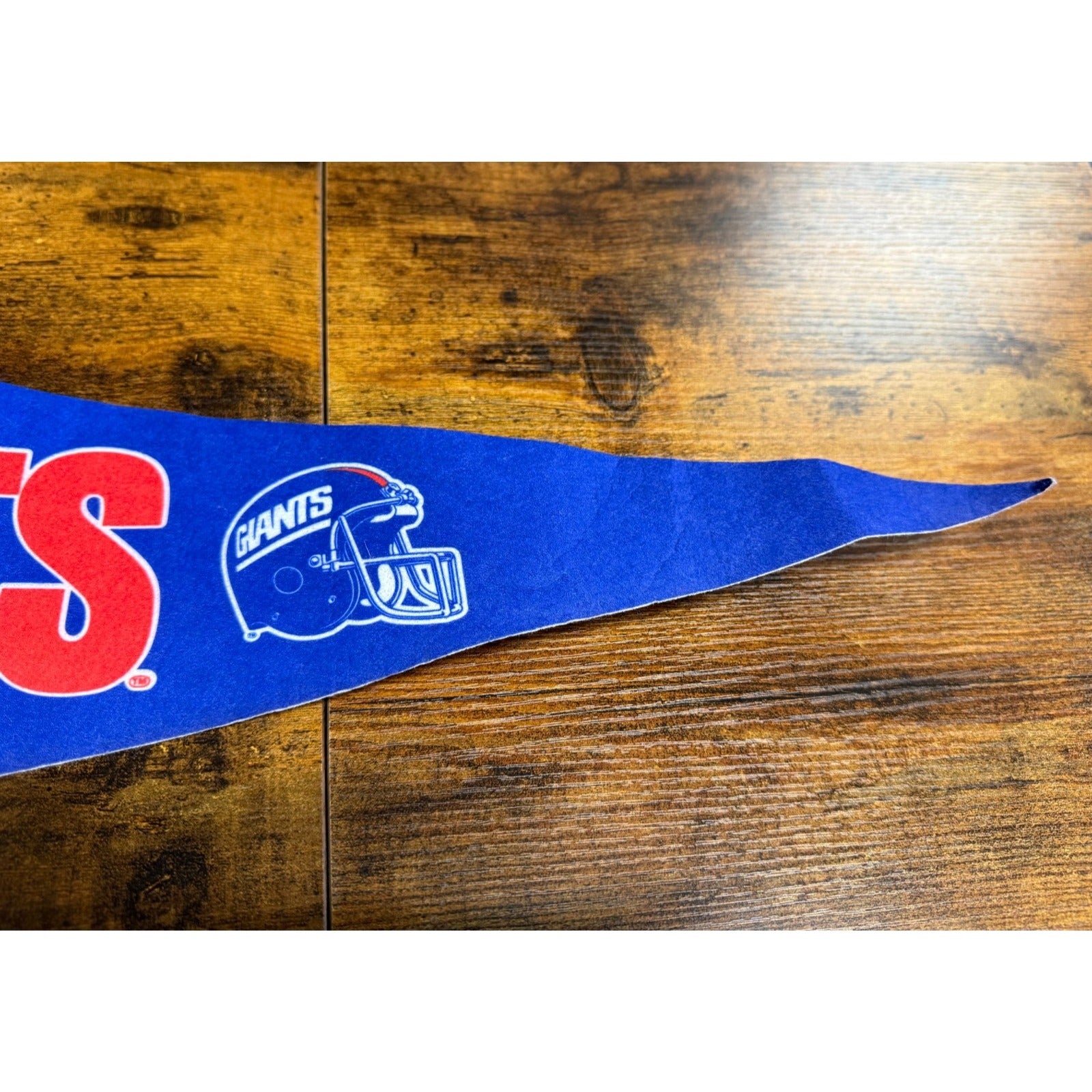 Vintage 1987 Super Bowl XXI New York Giants NFC Champs pennant