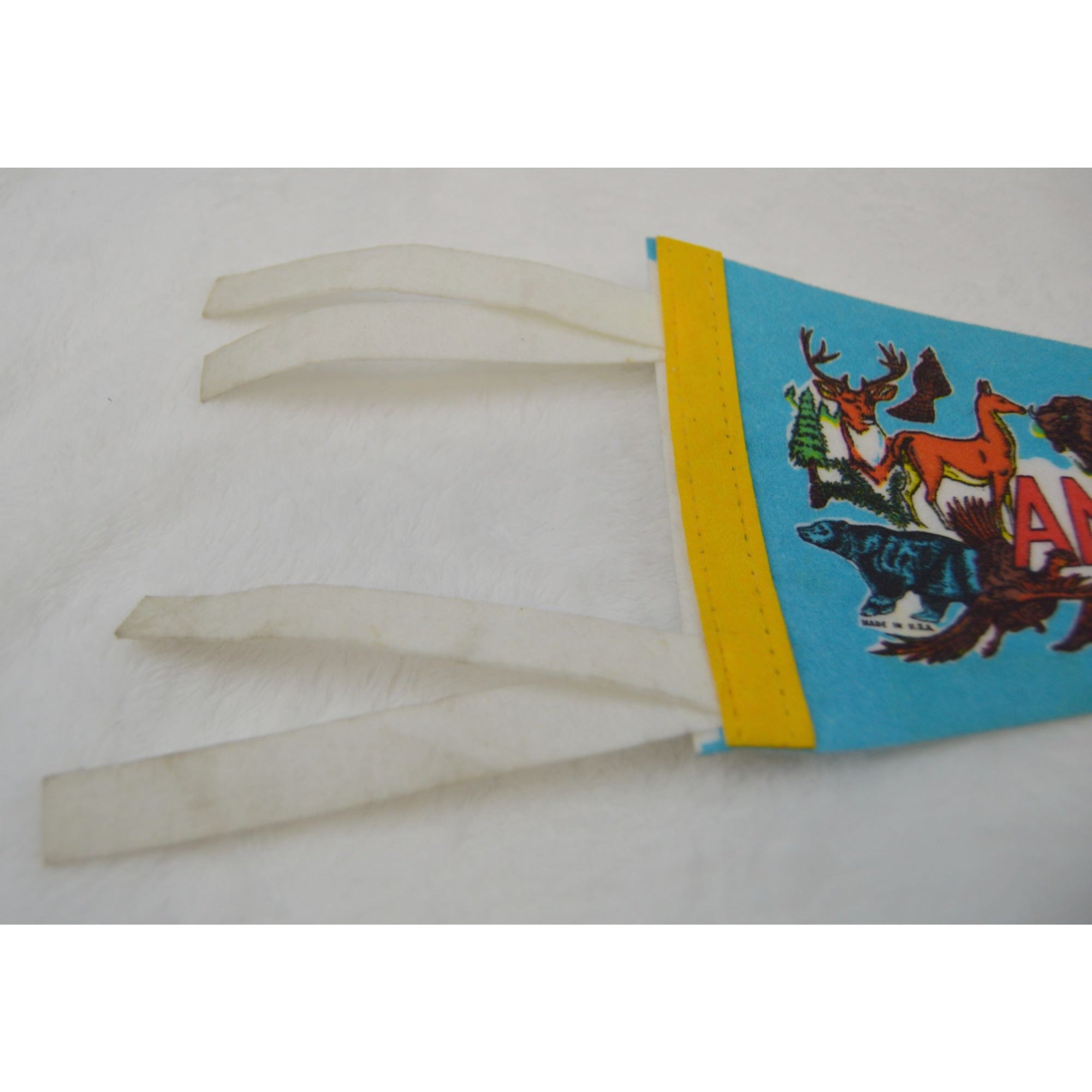 Vintage Animaland Pennsylvania's Grand Canyon pennant