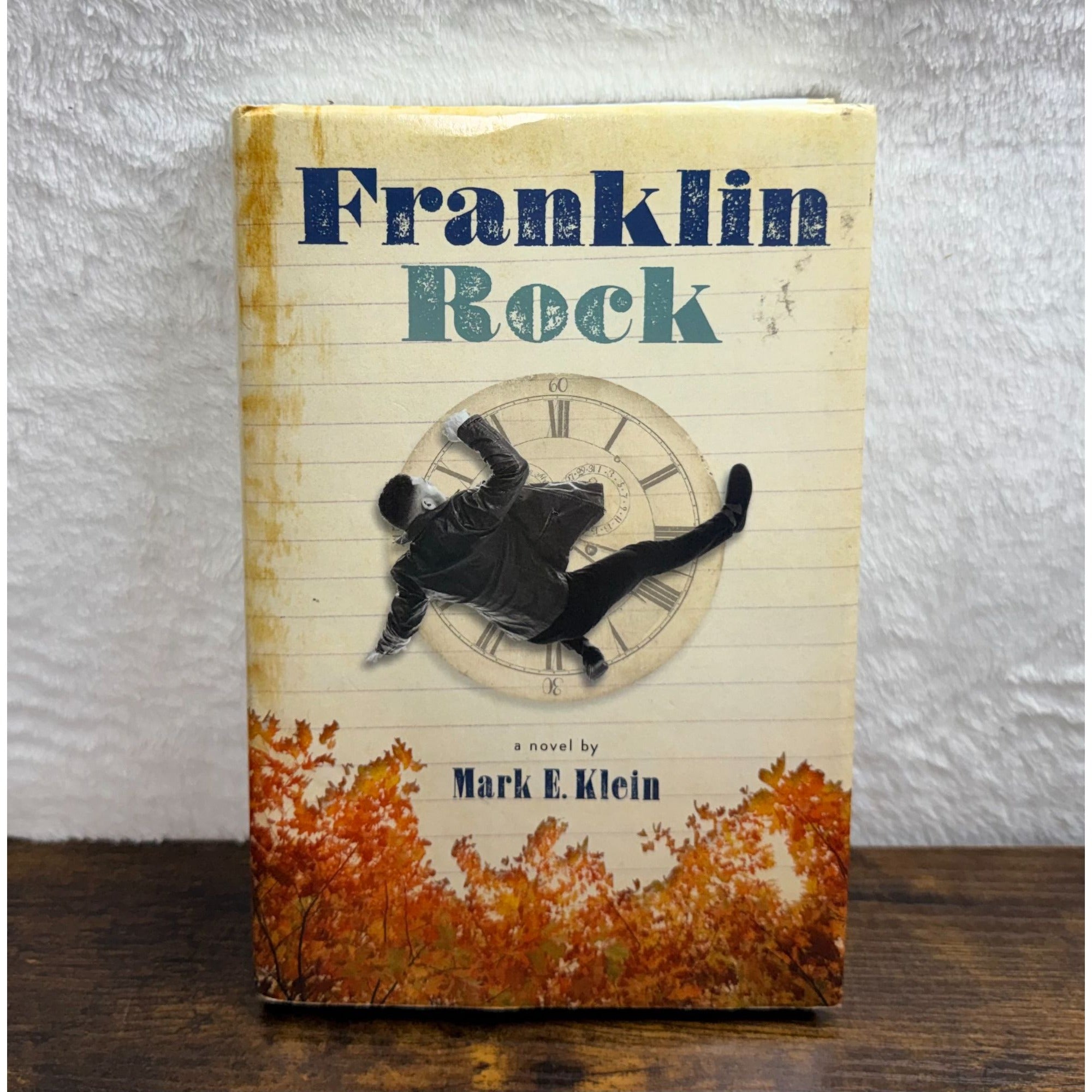 Franklin Rock By Mark E. Klein Hardcover Novel Used very good