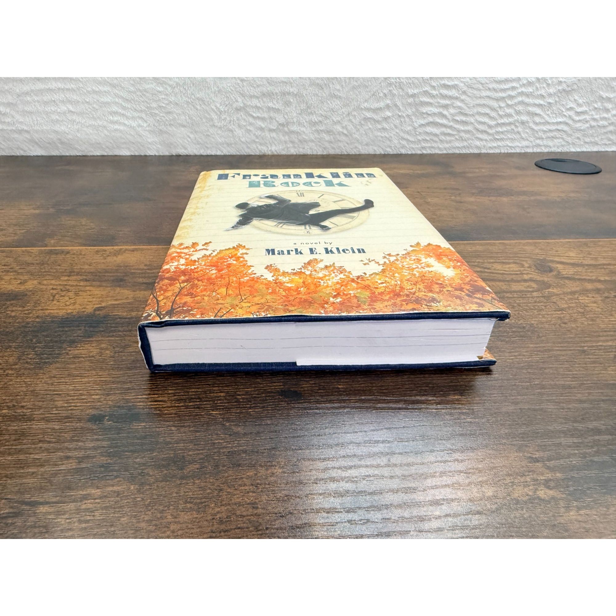 Franklin Rock By Mark E. Klein Hardcover Novel Used very good