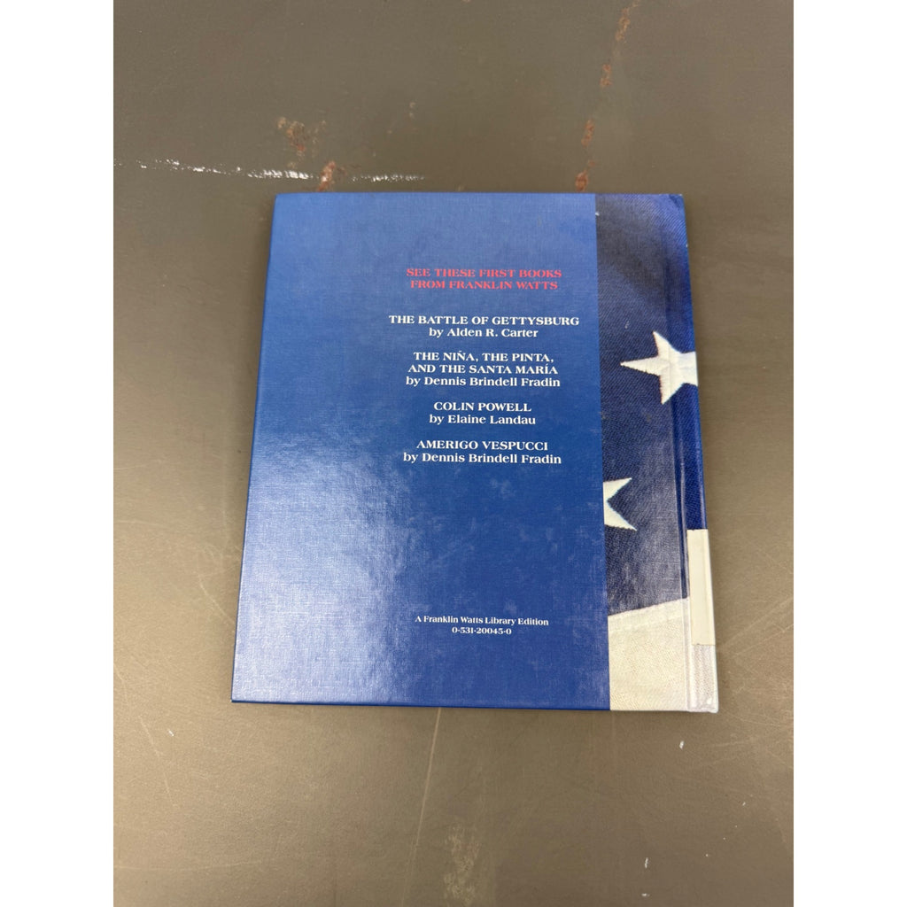 The American Flag By Ann Armbruster Hardcover 1991 Franklin Watts Library Edition