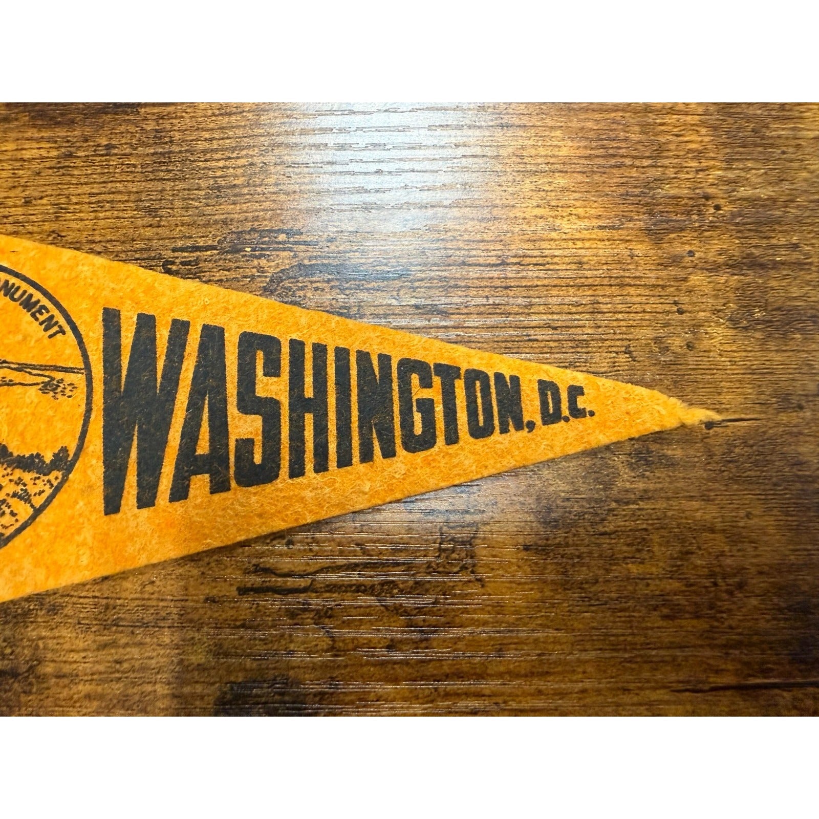 Vintage Washington, D.C. mini pennant