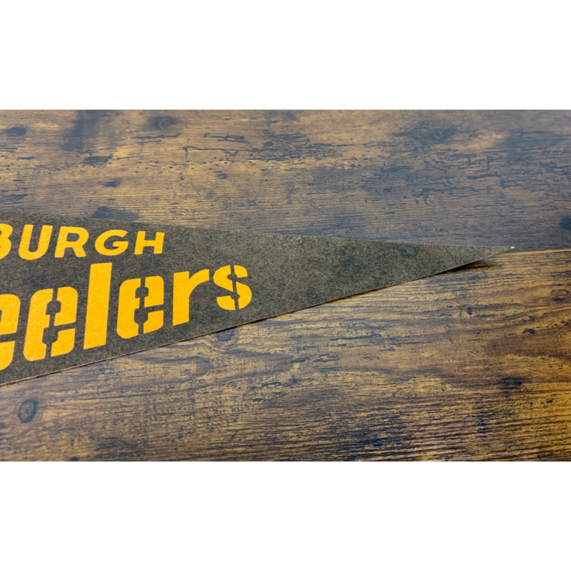 Vintage Pittsburgh Steelers Super Bowl Champions Felt Pennant