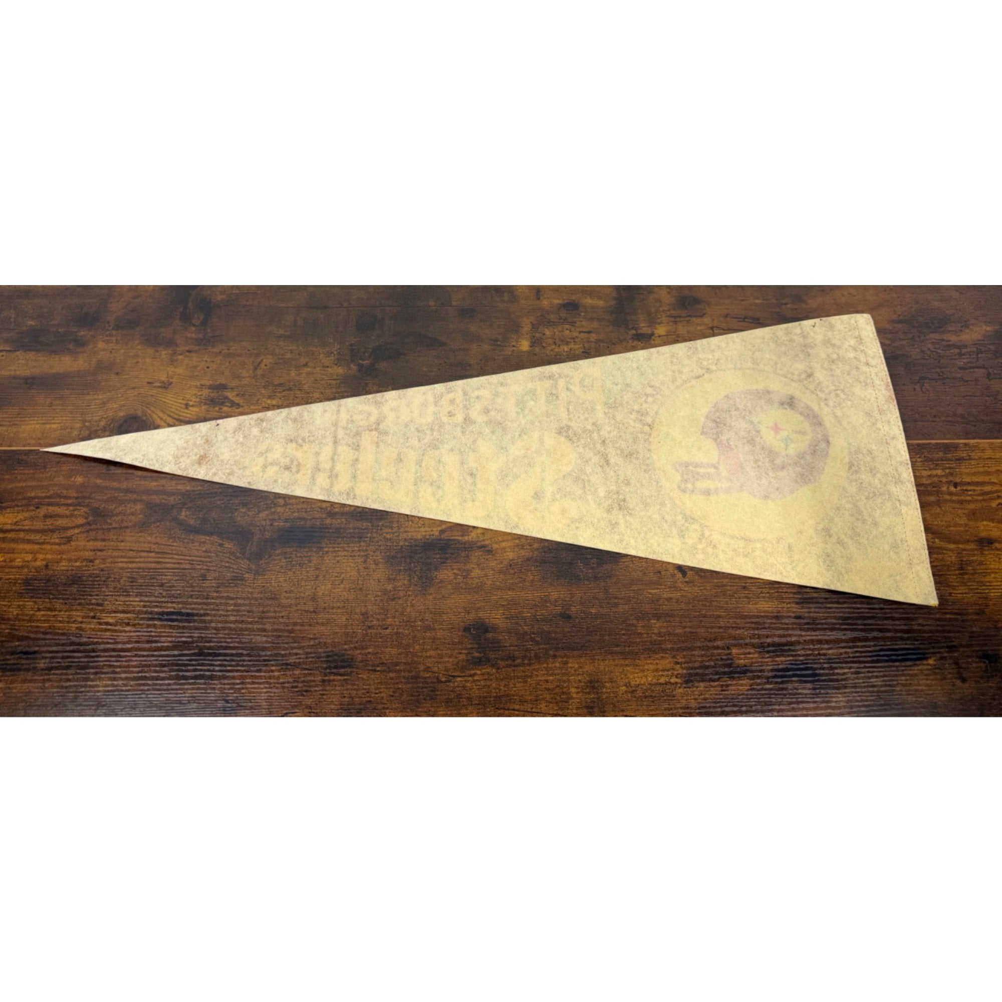 Vintage Pittsburgh Steelers Super Bowl Champions Felt Pennant